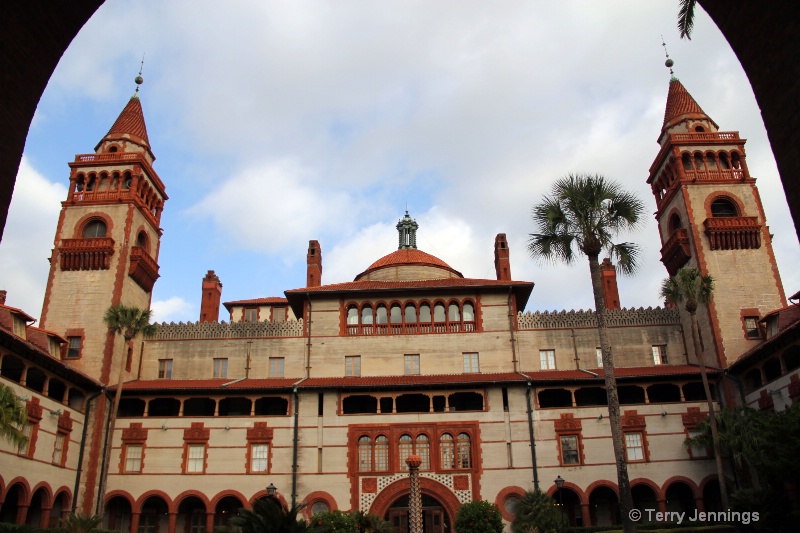 Upward View From Entrance Of Flagler College