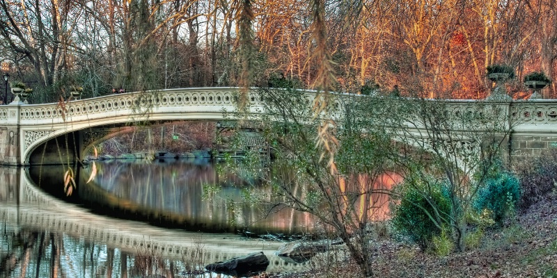 Arched Bridge Reflections