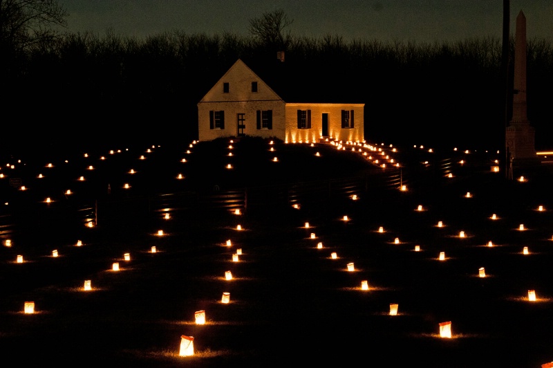 Illumination of Dunker Church