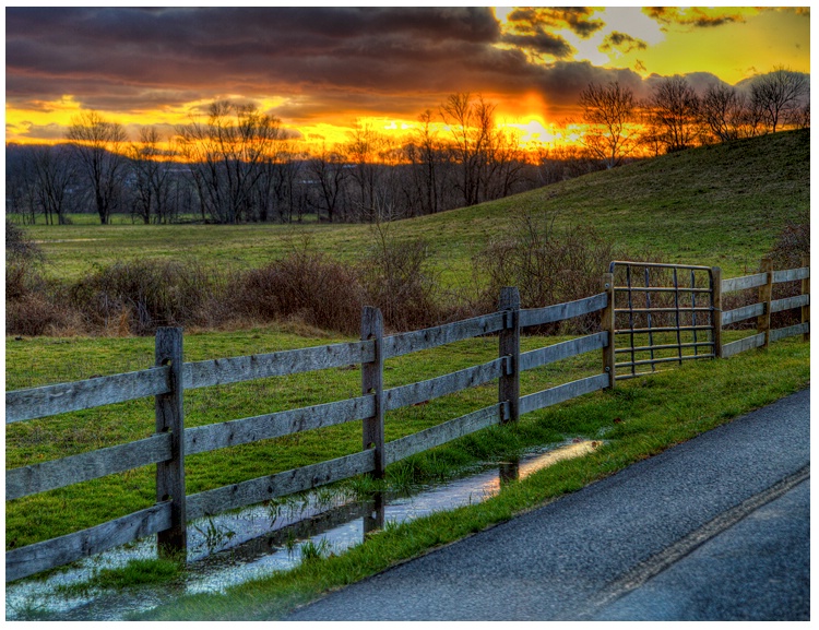 Camp Linden Sunset #349