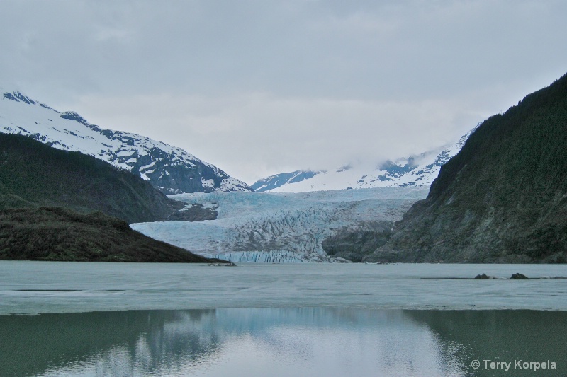 Mendenhall Glacier   Juneau Alaska
