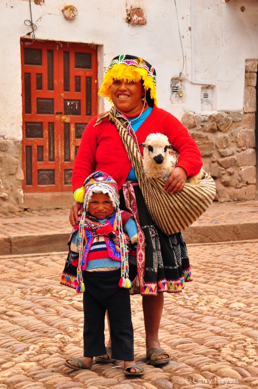 Local Peruvians at Pisac Market
