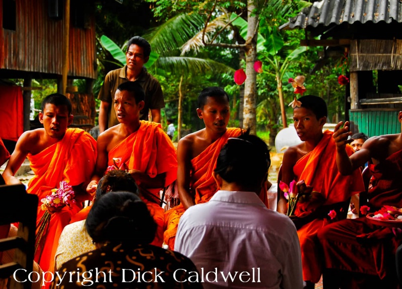Giving ceremony, Cambodia