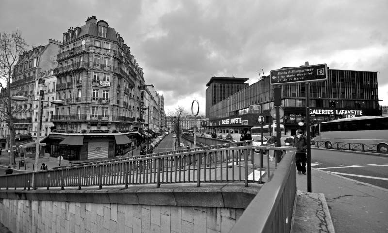 Paris- Near Montparnasse tower