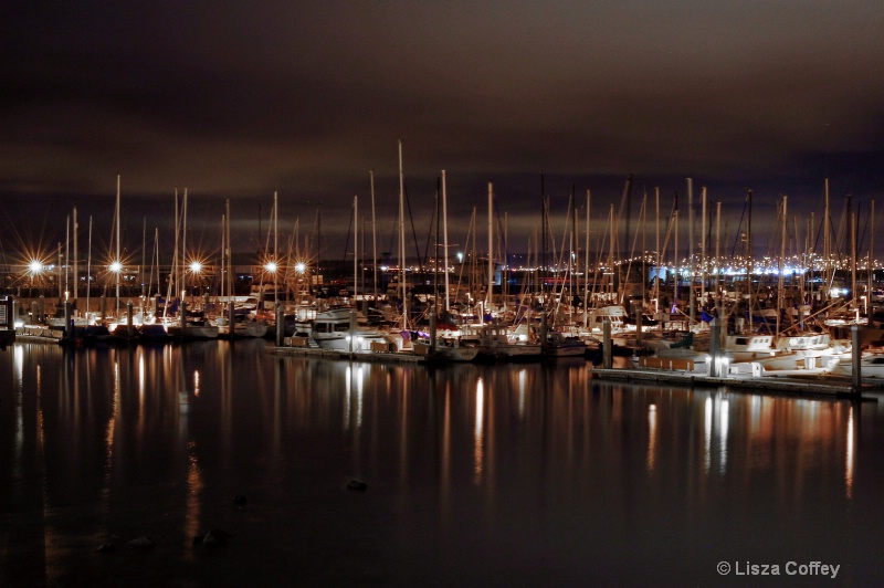harbor reflection