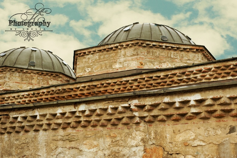 Rooftops of Bathhouses@@Skopje, Macedonia