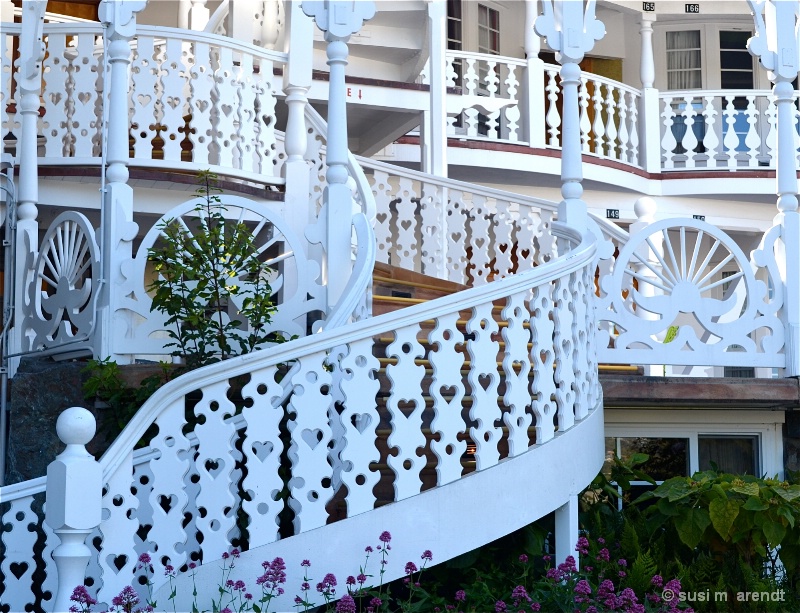 Madonna Inn Staircase 