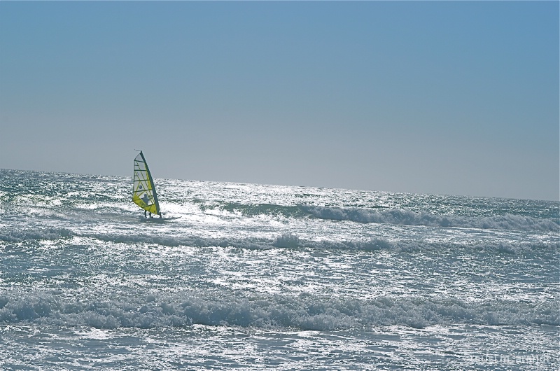 Windsurfing San Simeon