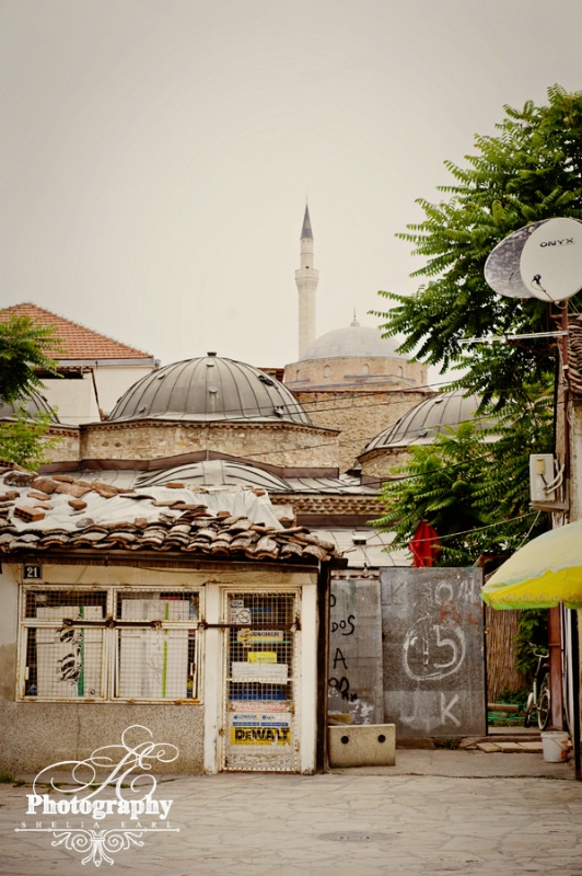 Old Town Skopje@@Backside of the Mosque