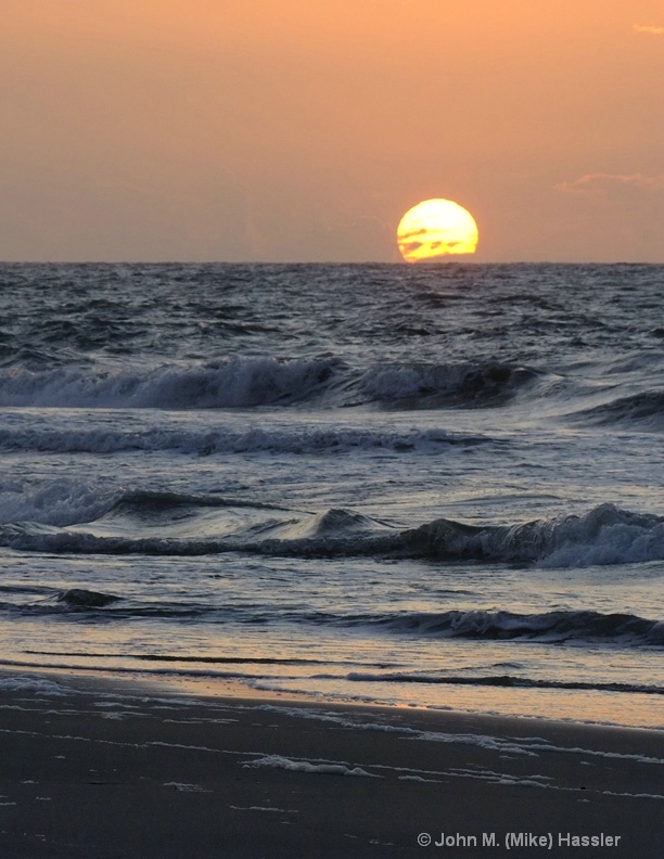 Sunrise on the Atlantic Ocean