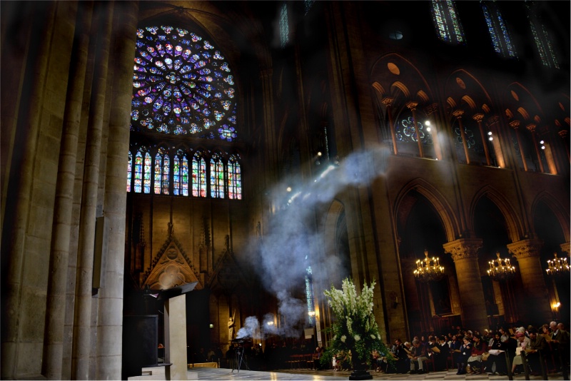 Incense, In Notre Dame Cathedral, in Paris !