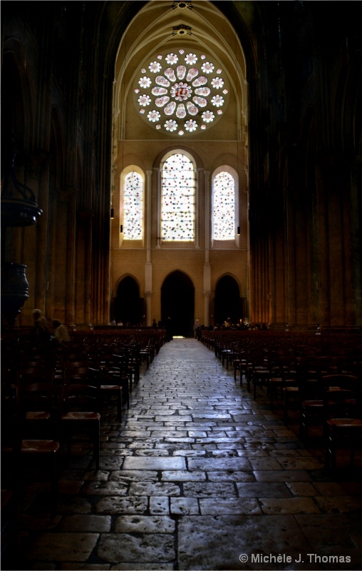 The Cathedral in Chartres, France 