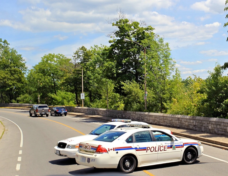 police at scene