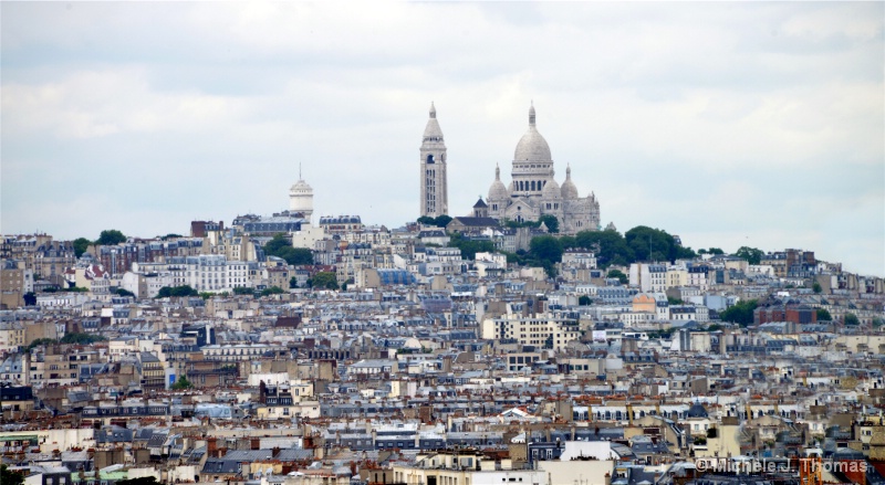 Sacre Coeur at the Top of the Hill, Paris !
