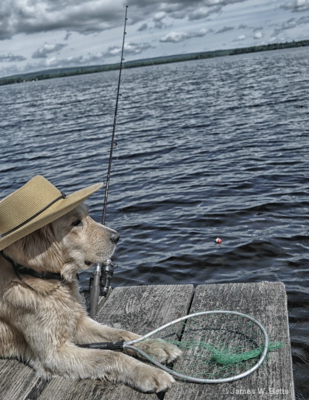 long day fishing