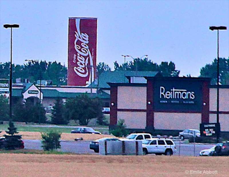 World's largest Coca Cola can