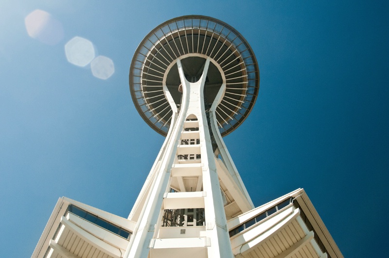 Under Space Needle
