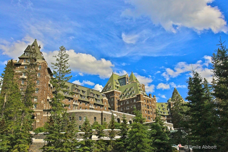 Fairmont Banff Springs Hotel Front View