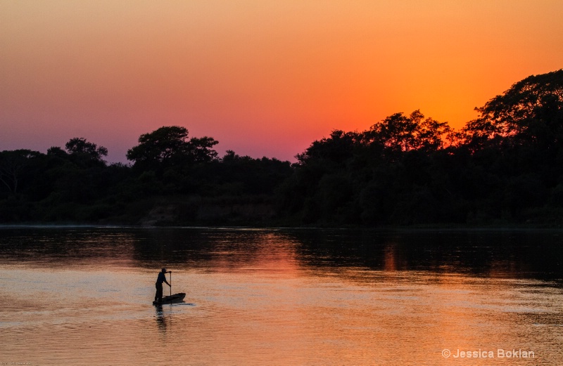 Fisherman at Sunrise