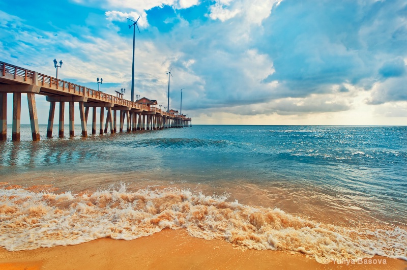 Jennette’s Pier at Nags Head, Outer Banks, NC<p>