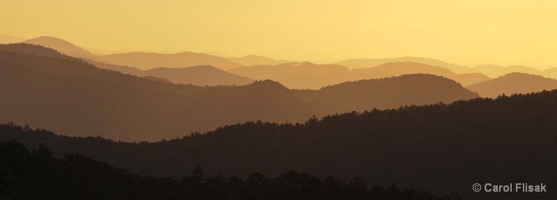 Glorious Golden Sunrise ~ North Carolina