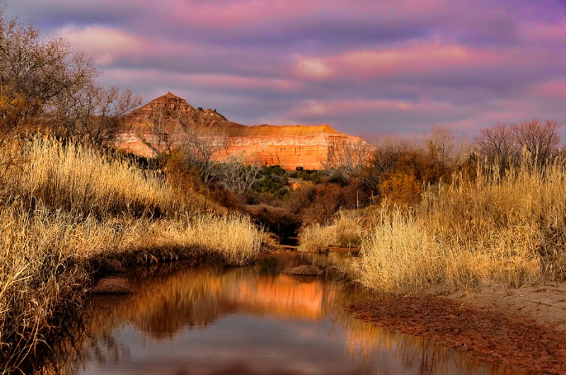 Morning in Palo Duro Canyon