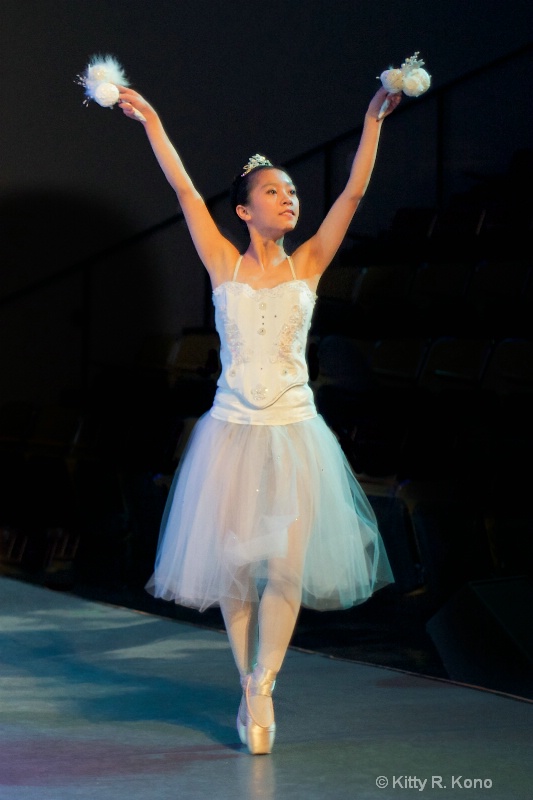 Yumiko Dancing in the Nutcracker