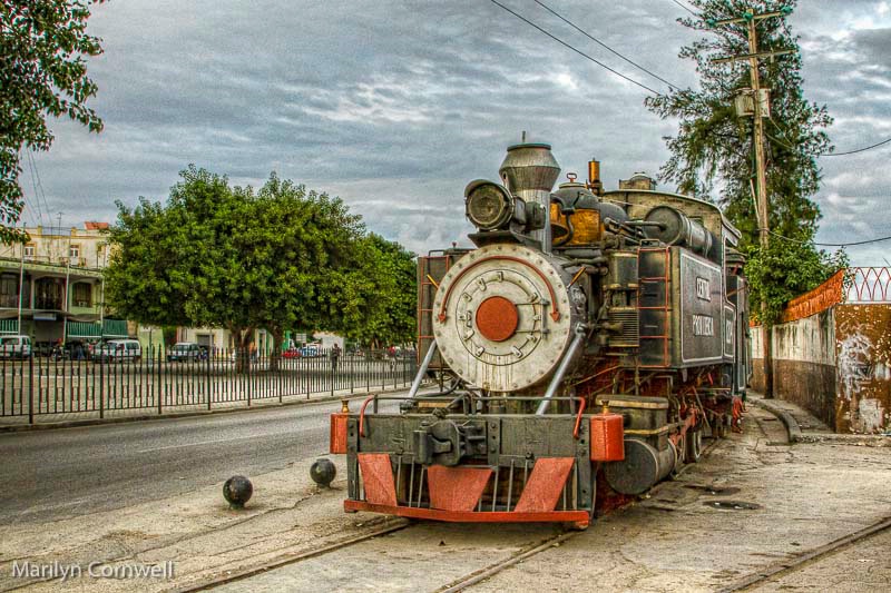 Steam Train in Havana