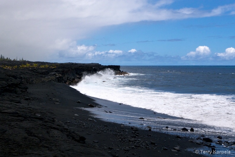 Black Beach Hawaii