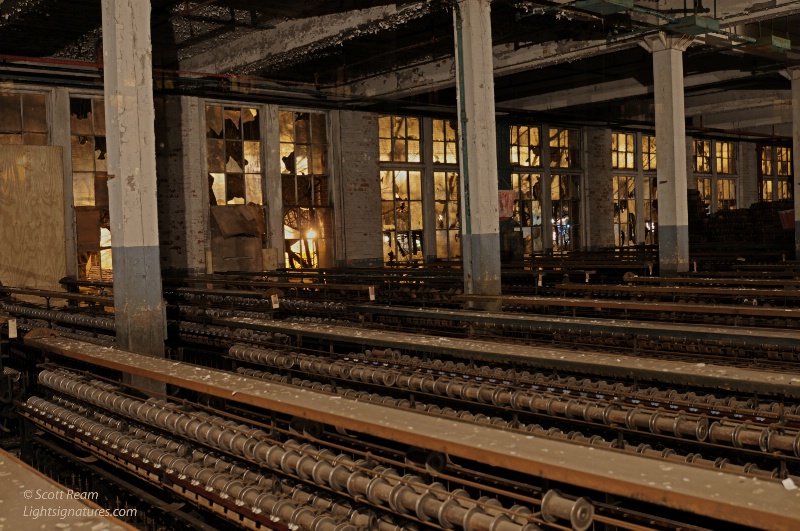 lonaconing silk mill - night 2