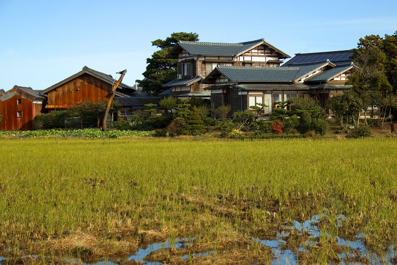 Japanese farmhouse