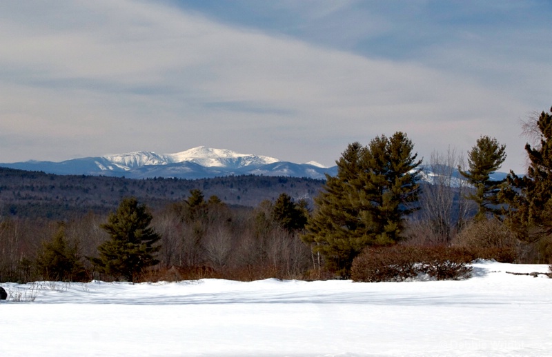 Snowy mountain