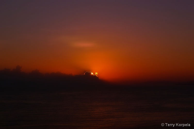 Sunrise in the Caribbean