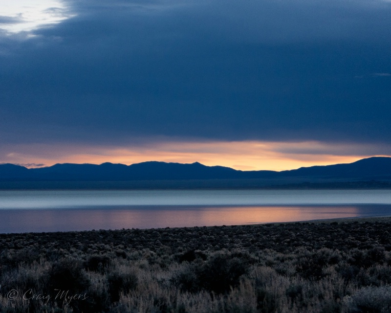 Pre-dawn Glow-Mono Lake