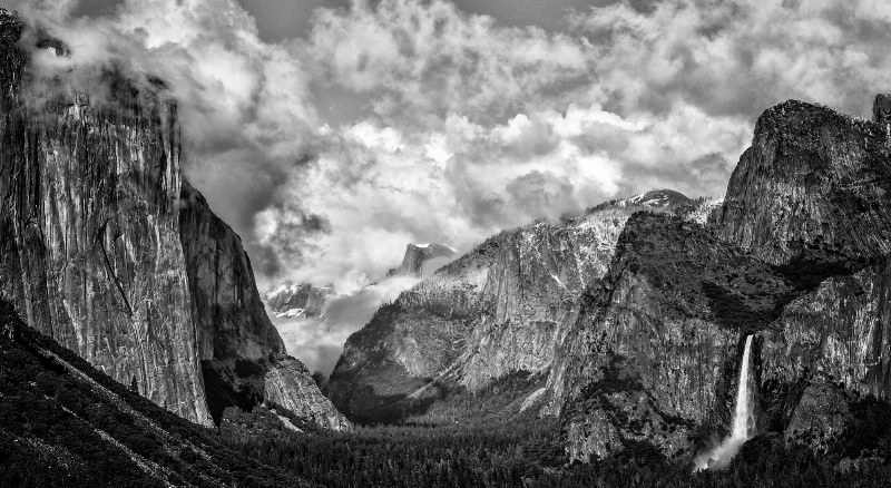 Clearing Storm - Tunnel View - Yosemite