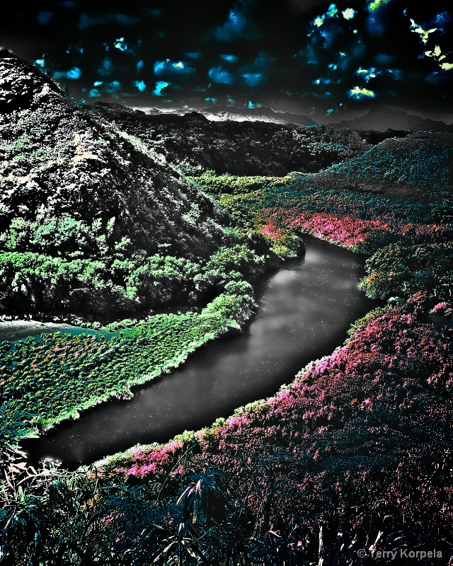hawaii infra-red shot