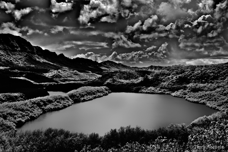 small lake in Kauai, Hawaii