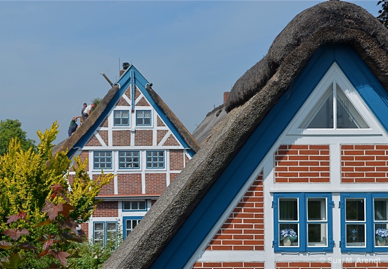 Rooftops in the Old Country (im Alten Land)