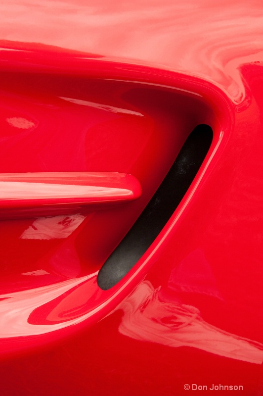 Red Car Detail