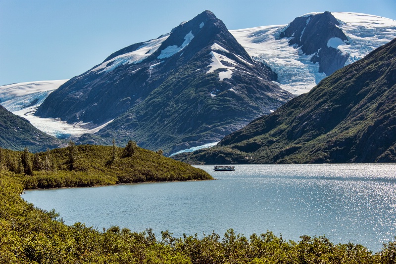 Portage Glacier area.