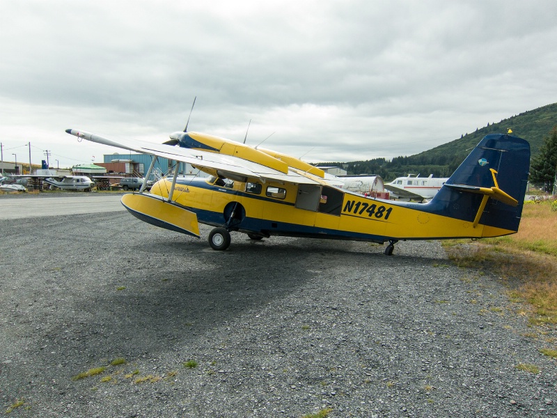 Floatplane..Ride back to Kodiak.