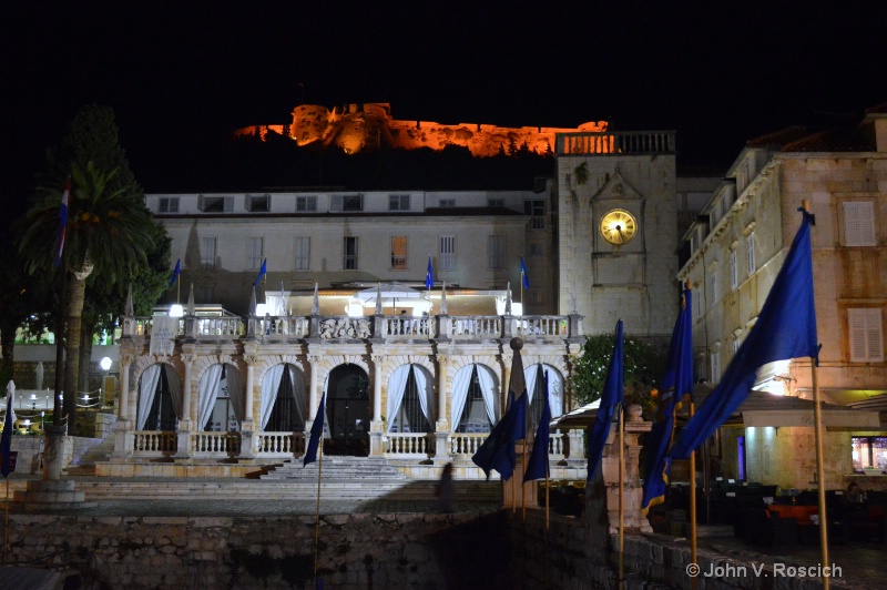 THE CASTLE AND THE PALACE, HVAR, CROATIA