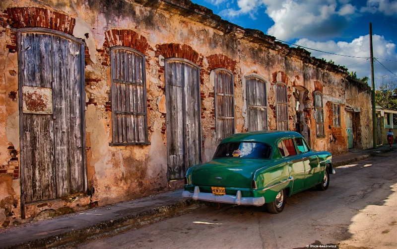 Old car in Cojimar, near Havana, Cuba
