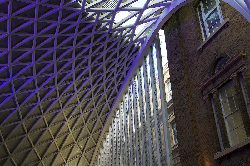 Structure at Kings Cross Station