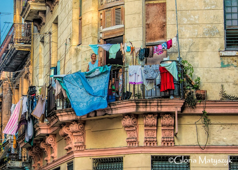 Laundry Day in Havana
