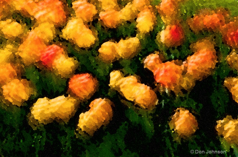 Monet Tulips Watercolor #2