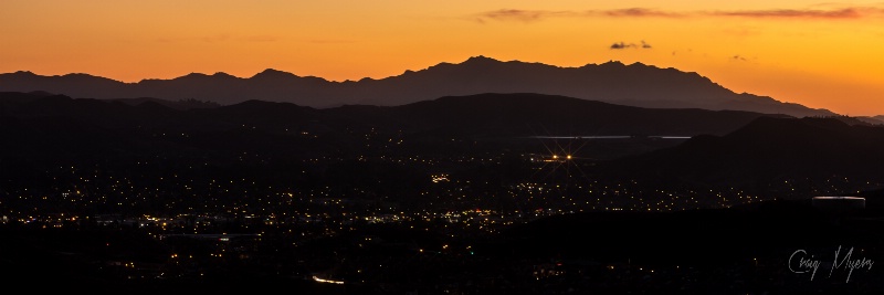 Simi Valley at Dusk