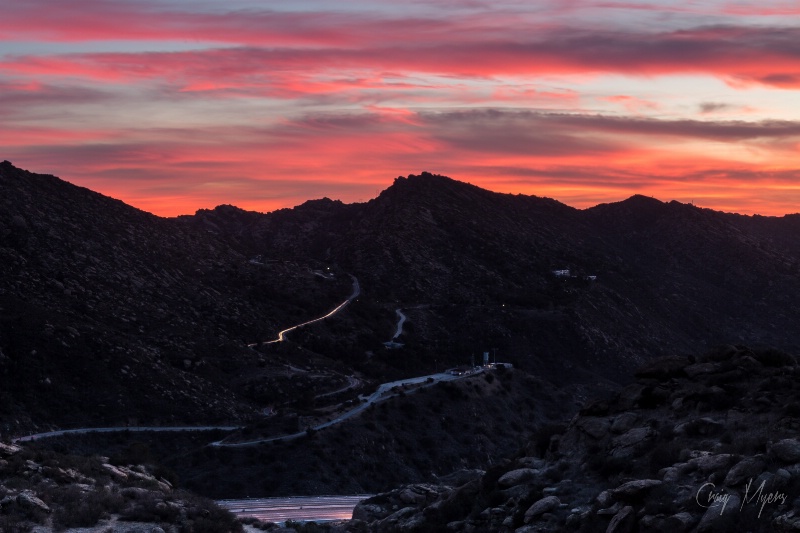 Box Canyon Sunset 1