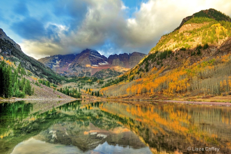 Maroon Bells sunrise
