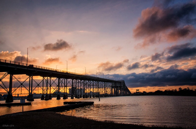 I-10 Bridge at Sunset